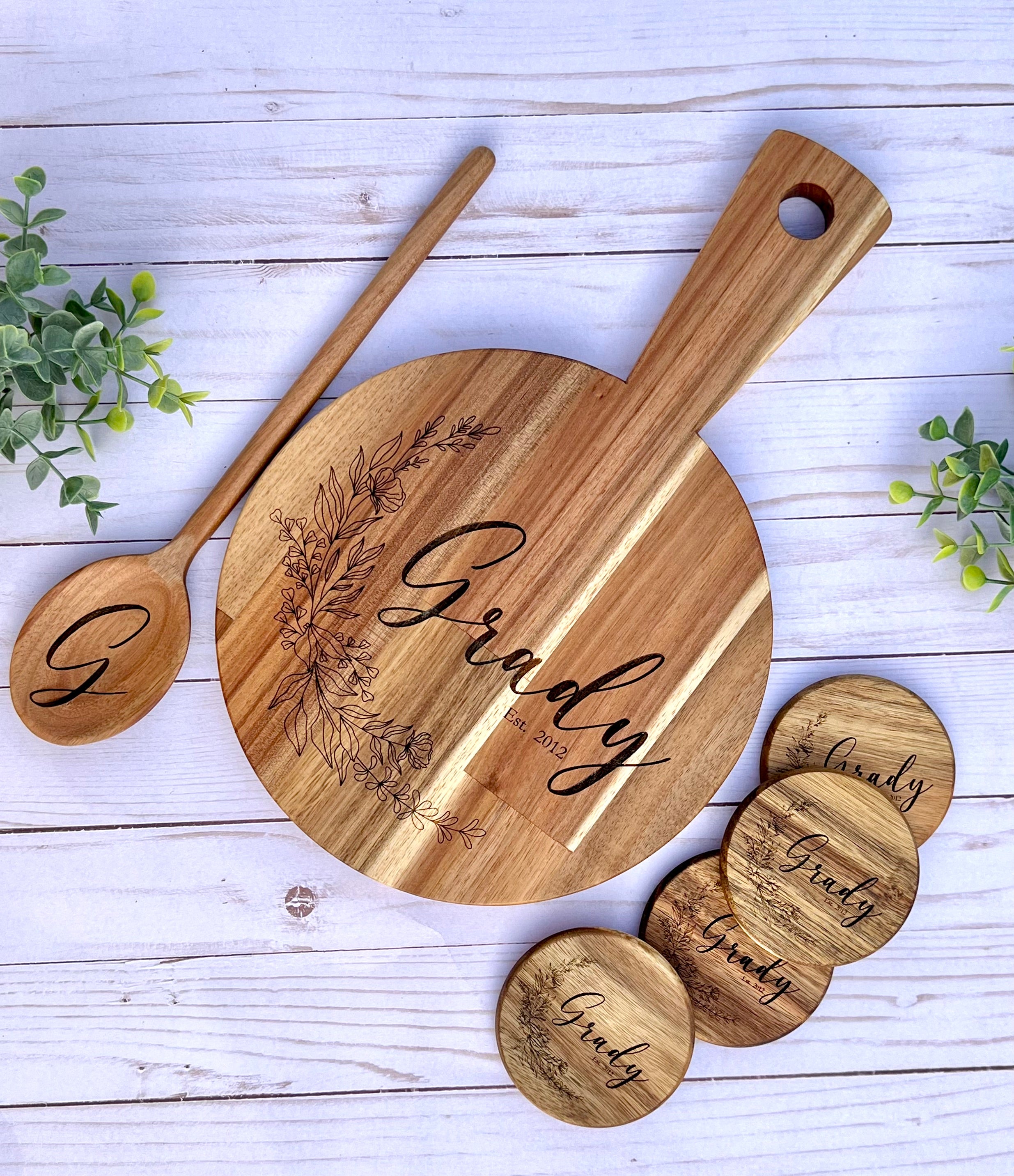 Custom Engraved Cutting Board – Crafts by Joyce LLC