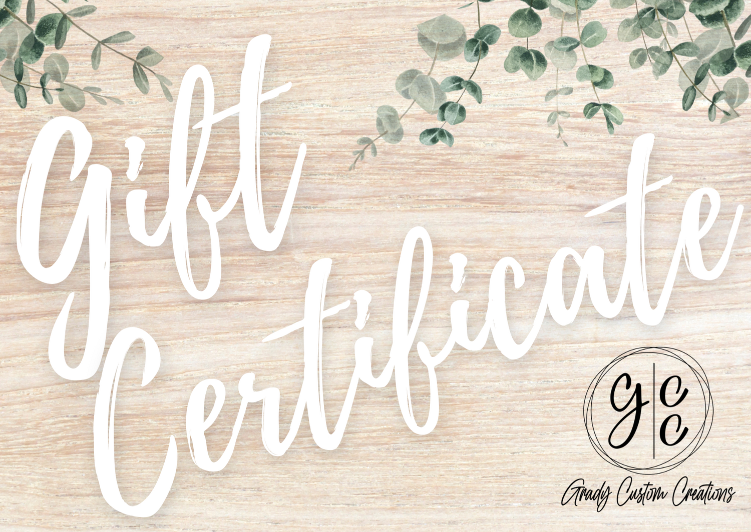 Gift Certificate