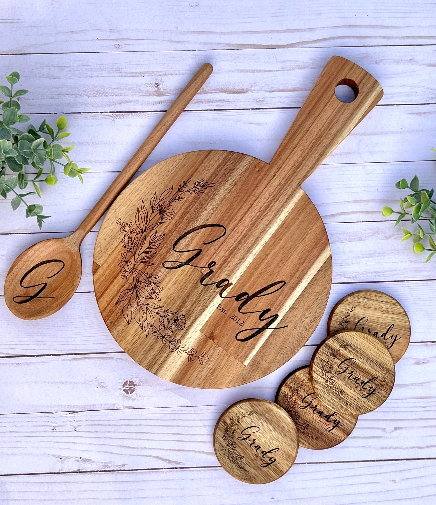 Custom Engraved Cutting Boards