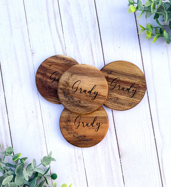 Custom Engraved Coasters