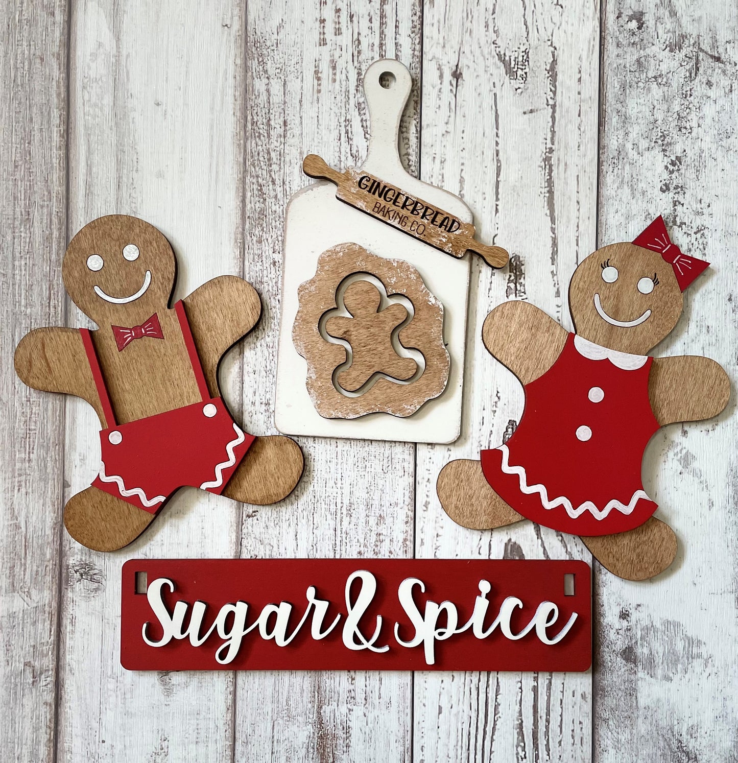 Christmas Gingerbread Insert Set