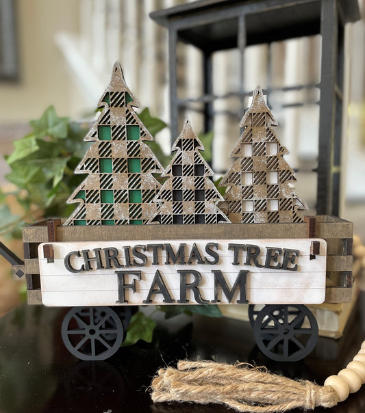 Christmas Tree Farm Insert Set