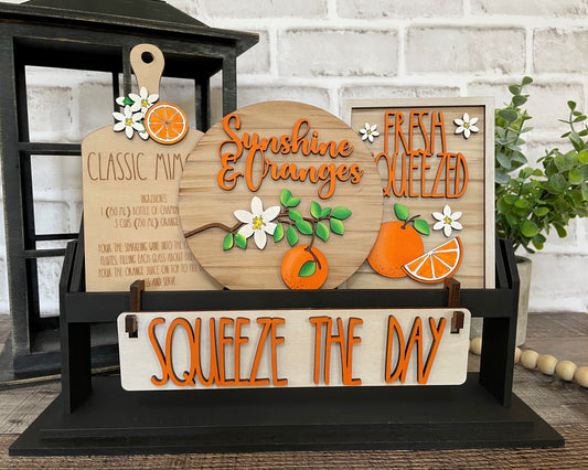 Oranges Squeeze the Day Insert Set