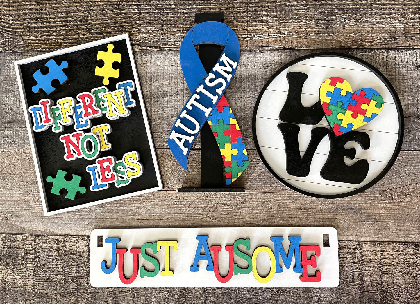 Autism Awareness Insert Sets