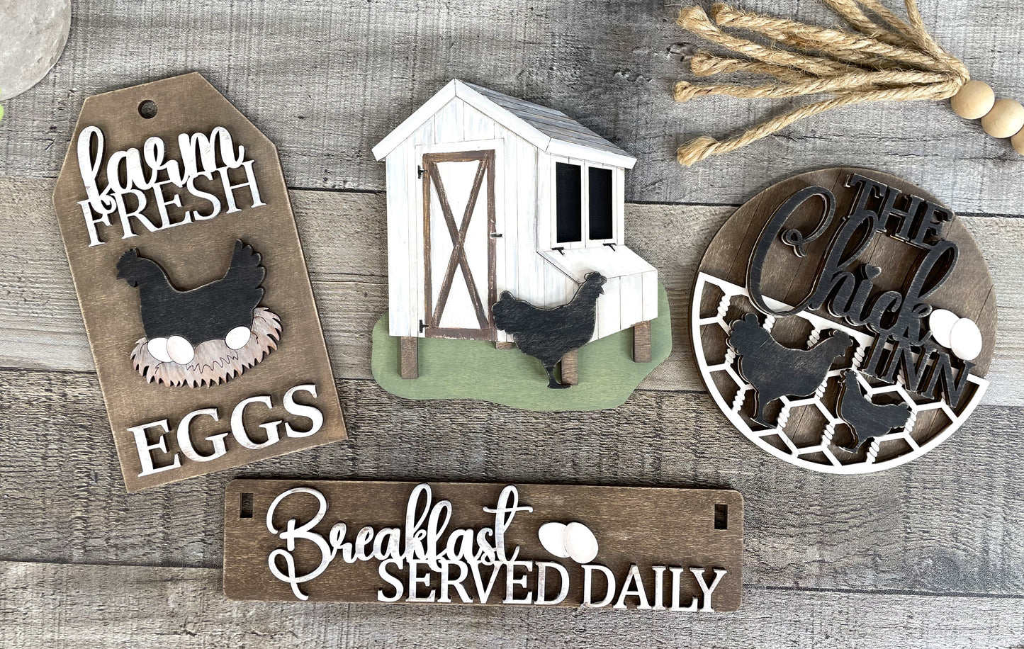 Breakfast Chickens Insert Set