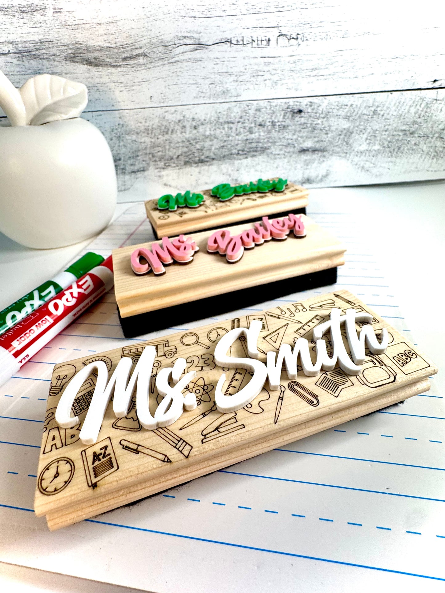 Custom Dry Eraser Gift Set