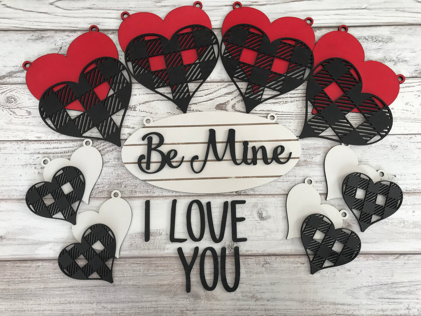 Be Mine Hearts Banner