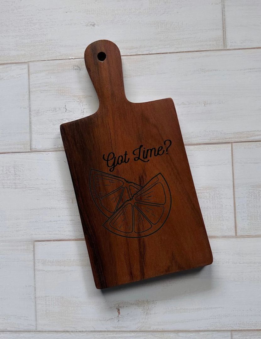 "Got Lime?" Mini Cutting Board