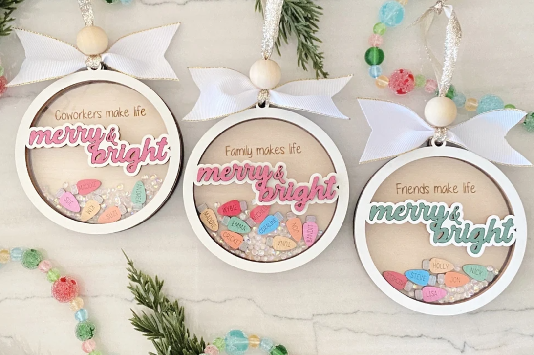 Merry & Bright Ornaments