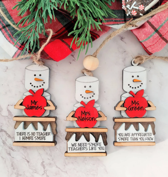 Show S'more Love to our Teachers Ornament