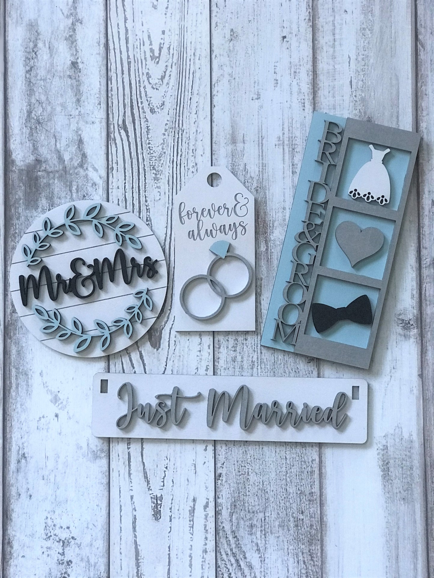 Just Married Insert Set