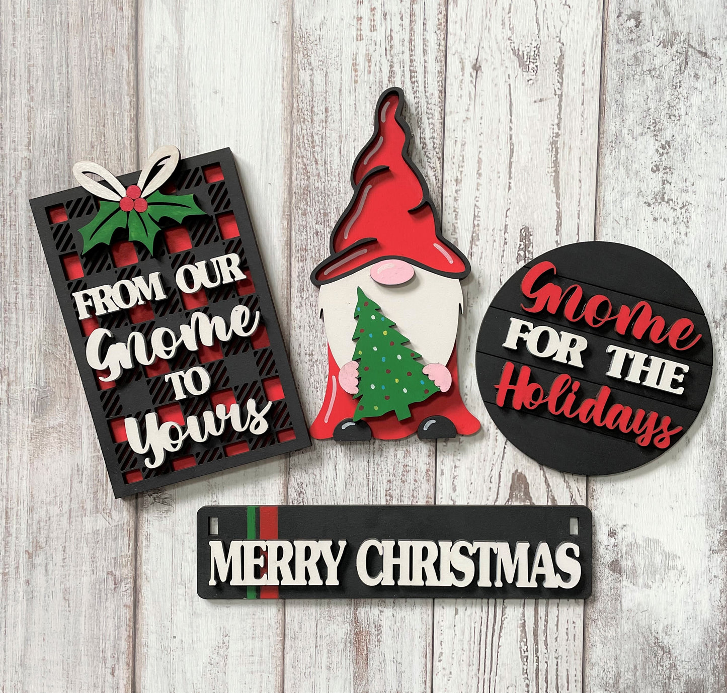 Christmas Gnome Insert Set