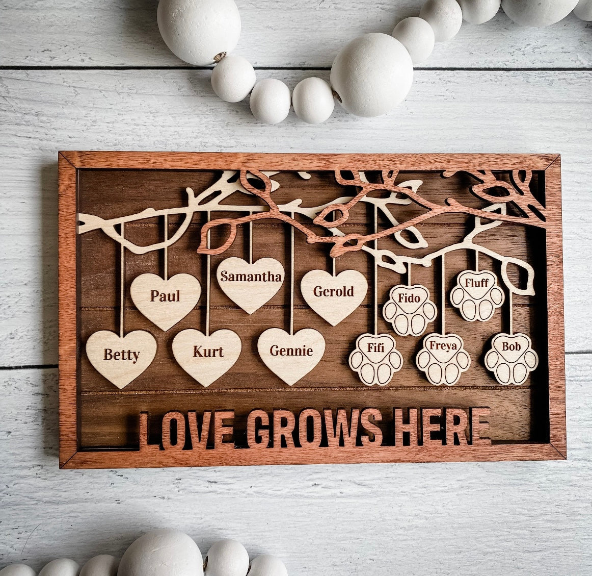 Family Tree Sign